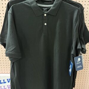 George Men's Classic Black Polo